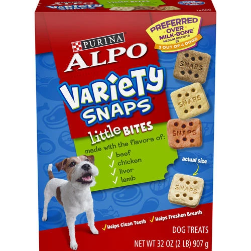Purina® ALPO® Variety Snaps Dog Treats - 32 Oz 3 Purina® ALPO® Variety Snaps Dog Treats - 32 Oz