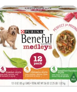 Beneful® Medleys Wet Dog Food Variety Pack - 12 Pack