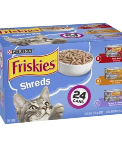 Friskies® Shreds Wet Cat Food Variety Pack - 24 Count -SCHLAGE Sales Store 00050000579198 CL GS1 JPEG