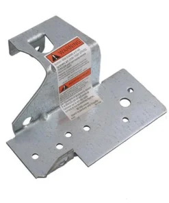 Ideal Door® BB-5 Left-Side Low-Headroom Bottom Bracket For Overhead Garage Wood Doors