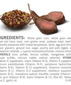 Dog Chow® Tender & Crunchy Lamb Dry Dog Food - 16.5 Lbs -SCHLAGE Sales Store 1780014905 CF INGRDA GS1 JPEG