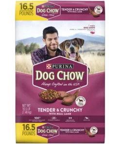Dog Chow® Tender & Crunchy Lamb Dry Dog Food - 16.5 Lbs