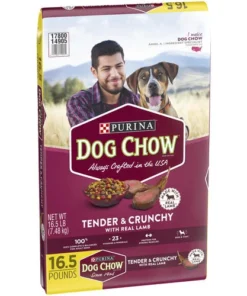 Dog Chow® Tender & Crunchy Lamb Dry Dog Food - 16.5 Lbs -SCHLAGE Sales Store 1780014905 CL GS1 JPEG
