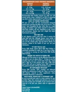 Purina ONE Purina® ONE Tender Selects Blend Chicken Dry Cat Food - 3.5 Lbs -SCHLAGE Sales Store 1780057118 FC JPEG 3