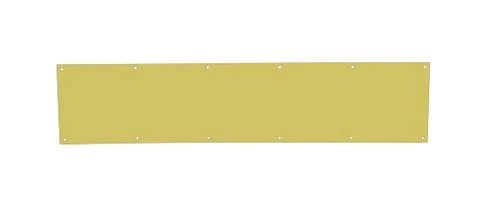 Schlage® 8" X 34" Bright Brass Kick Plate -SCHLAGE Sales Store 2201027