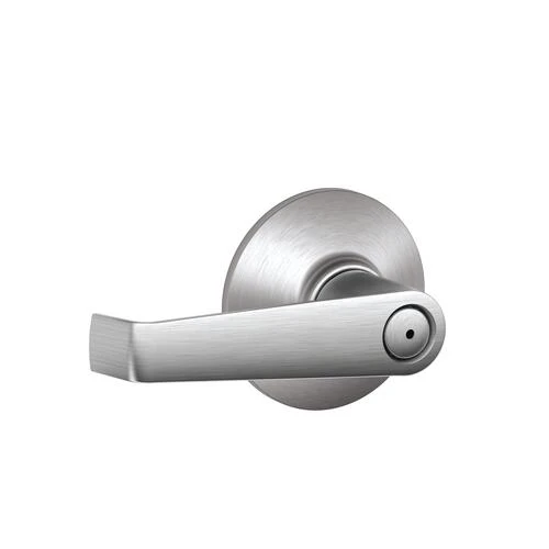 Schlage® Elan Satin Chrome Commercial Bed & Bath Privacy Door Lever 3 Schlage® Elan Satin Chrome Commercial Bed & Bath Privacy Door Lever