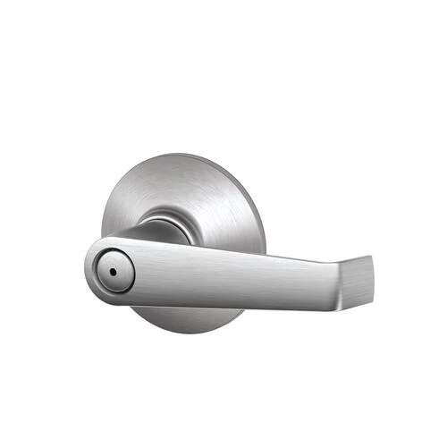 Schlage® Elan Satin Chrome Commercial Bed & Bath Privacy Door Lever 4 Schlage® Elan Satin Chrome Commercial Bed & Bath Privacy Door Lever - Image 2