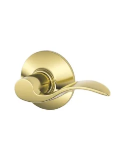 Schlage® Accent Bright Brass Hall & Closet Passage Door Lever -SCHLAGE Sales Store 2213475 Schlage P RF