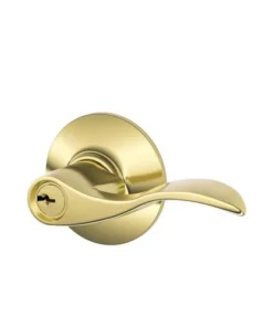 Schlage® Accent Bright Brass Entry Door Lever -SCHLAGE Sales Store 2213477 Schlage P RF