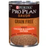 Purina Pro Plan Purina® Pro Plan® Savor® Grain-Free Classic Chicken & Carrots Wet Dog Food - 13 Oz