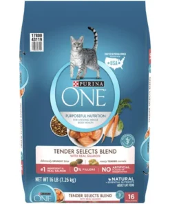 Purina ONE Purina® ONE Tender Selects Blend Salmon Dry Cat Food - 16 Lbs