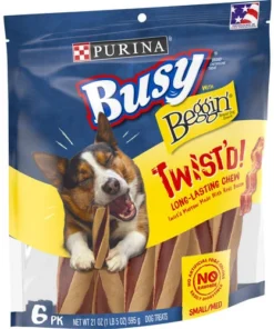 Purina® Busy® Beggin'® Twist'd Dog Treats - 21 Oz -SCHLAGE Sales Store 3810017397 CL GS1 JPEG