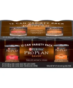 Purina Pro Plan Purina® Pro Plan® Savor® Variety Pack Wet Dog Food - 12 Pack