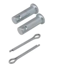 Ideal Door® Overhead Garage Door Bottom Brackets Pin And Key - 2 Pack