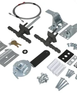 Ideal Door® Overhead Garage Door Single Car Twisted T-Handle Locking Set