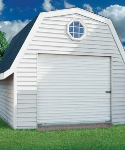 Ideal Door® 9' X 8' Silhouette Gray Roll-Up Door -SCHLAGE Sales Store 425 3002Roll UpDoor 3