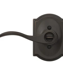 Schlage® Accent Aged Bronze Entry Door Lever With Camelot Trim -SCHLAGE Sales Store 4404614 Int FV