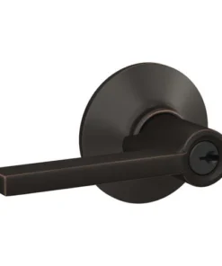 Schlage® Latitude Aged Bronze Entry Door Lever