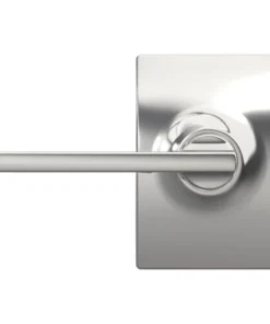 Schlage® Latitude Bright Chrome Hall & Closet Passage Door Lever With Century Trim -SCHLAGE Sales Store 4404623 Ext FV