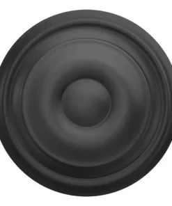 Schlage® Georgian Matte Black Non-Turning Dummy Door Knob -SCHLAGE Sales Store 4404629 Ext FV