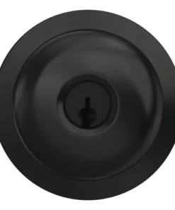 Schlage® Plymouth Matte Black Entry Door Knob -SCHLAGE Sales Store 4404639 Ext FV