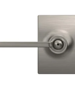 Schlage® Latitude Satin Nickel Bed & Bath Privacy Door Lever With Century Trim -SCHLAGE Sales Store 4404647 Ext FV