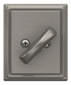 Schlage® Satin Nickel Single Cylinder Entry Door Deadbolt With Addison Trim -SCHLAGE Sales Store 4404650 Int FV