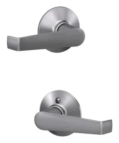 Schlage® Elan Satin Chrome Hall & Closet Passage Door Lever -SCHLAGE Sales Store 4404668 LS