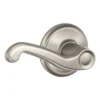 Schlage® Flair Satin Nickel Hall & Closet Passage Door Lever -SCHLAGE Sales Store 4404669 Ext LS