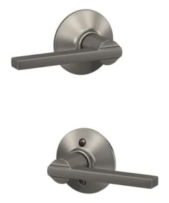 Schlage® Latitude Satin Nickel Hall & Closet Passage Door Lever -SCHLAGE Sales Store 4404670 LS