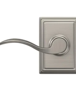 Schlage® Accent Satin Nickel Hall & Closet Passage Door Lever With Addison Trim -SCHLAGE Sales Store 4404674 Ext FV