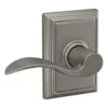 Schlage® Accent Satin Nickel Hall & Closet Passage Door Lever With Addison Trim -SCHLAGE Sales Store 4404674 Ext LS