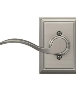 Schlage® Accent Satin Nickel Hall & Closet Passage Door Lever With Addison Trim -SCHLAGE Sales Store 4404674 Int FV