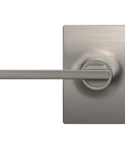 Schlage® Latitude Satin Nickel Hall & Closet Passage Door Lever With Century Trim -SCHLAGE Sales Store 4404676 Ext FV