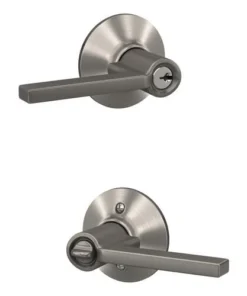 Schlage® Latitude Satin Nickel Entry Door Lever -SCHLAGE Sales Store 4404684 LS