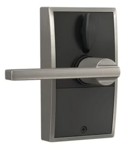 Schlage® Touch™ Latitude Satin Nickel Keyless Entry Door Lever With Century Trim -SCHLAGE Sales Store 4404685 Int LS