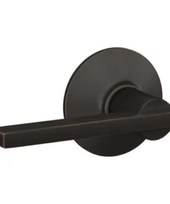 Schlage® Latitude Aged Bronze Hall & Closet Passage Door Lever