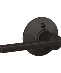 Schlage® Latitude Aged Bronze Hall & Closet Passage Door Lever -SCHLAGE Sales Store 4404698 Int LS