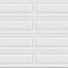 Ideal Door® Traditional 8' X 7' White Insulated Garage Door (R-Value 6.3)