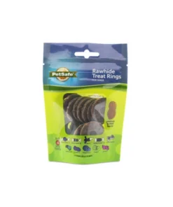 PetSafe® Busy Buddy® Size A Natural Rawhide Dog Toy Treat Rings - 16 Count