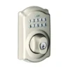 Schlage® Camelot Satin Nickel Electronic Entry Door Deadbolt -SCHLAGE Sales Store BE365 CAM619 EXT S2213693 2