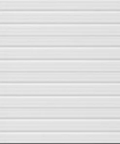 Ideal Door® Commercial 9' X 8' White Non-Insulated Garage Door With Low Headroom Track