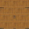Ideal Door® Designer 8' X 7' Oak Medium Insulated Garage Door (R-Value 6.5)