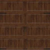 Ideal Door® Designer 8' X 7' Oak Walnut Insulated Garage Door (R-Value 18.4) -SCHLAGE Sales Store CHL WO NA 8x7 v2