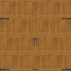 Ideal Door® Designer 8' X 7' Oak Medium Insulated Garage Door (R-Value 9) -SCHLAGE Sales Store CHS MO NA 8x7 v2