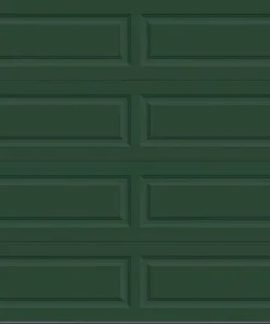 Ideal Door® Traditional 9' X 7' Hunter Green Insulated Garage Door (R-Value 6.5)