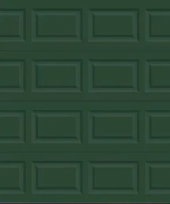 Ideal Door® Traditional 9' X 7' Hunter Green Insulated Garage Door (R-Value 6.5)