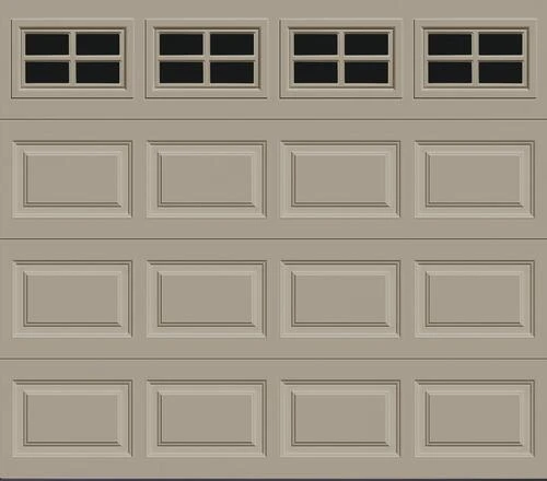 Ideal Door® Traditional 9' X 7' Sandtone Insulated Garage Door With Windows (R-Value 6.5) 3 Ideal Door® Traditional 9' X 7' Sandtone Insulated Garage Door With Windows (R-Value 6.5)