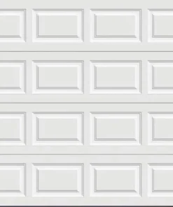 Ideal Door® Traditional 9' X 7' White Insulated Garage Door WindCode®W-1 (R-Value 18.4)