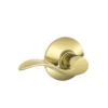 Schlage® Accent Bright Brass Hall & Closet Passage Door Lever